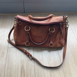 Dooney & Bourke Florentine Large Satchel - natural